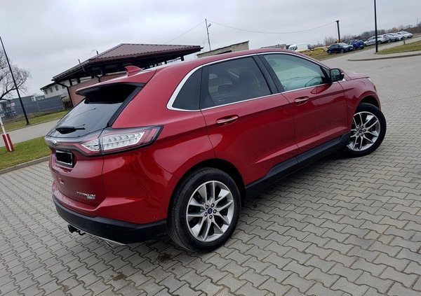 Ford EDGE cena 79900 przebieg: 83000, rok produkcji 2017 z Katowice małe 277